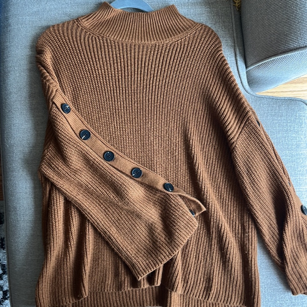 Shein Mock Neck Sweater